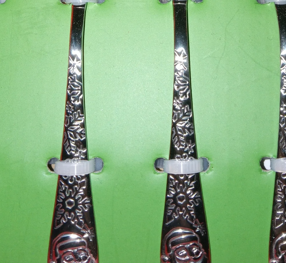 Towle Santa Coffee Spoon Set - Picture 8 of 12